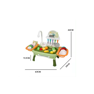 اسباب بازی سینک ظرفشویی پایه دار کودک Fun Kitchen Sink_اسباب بازی لوازم آشپزخانه